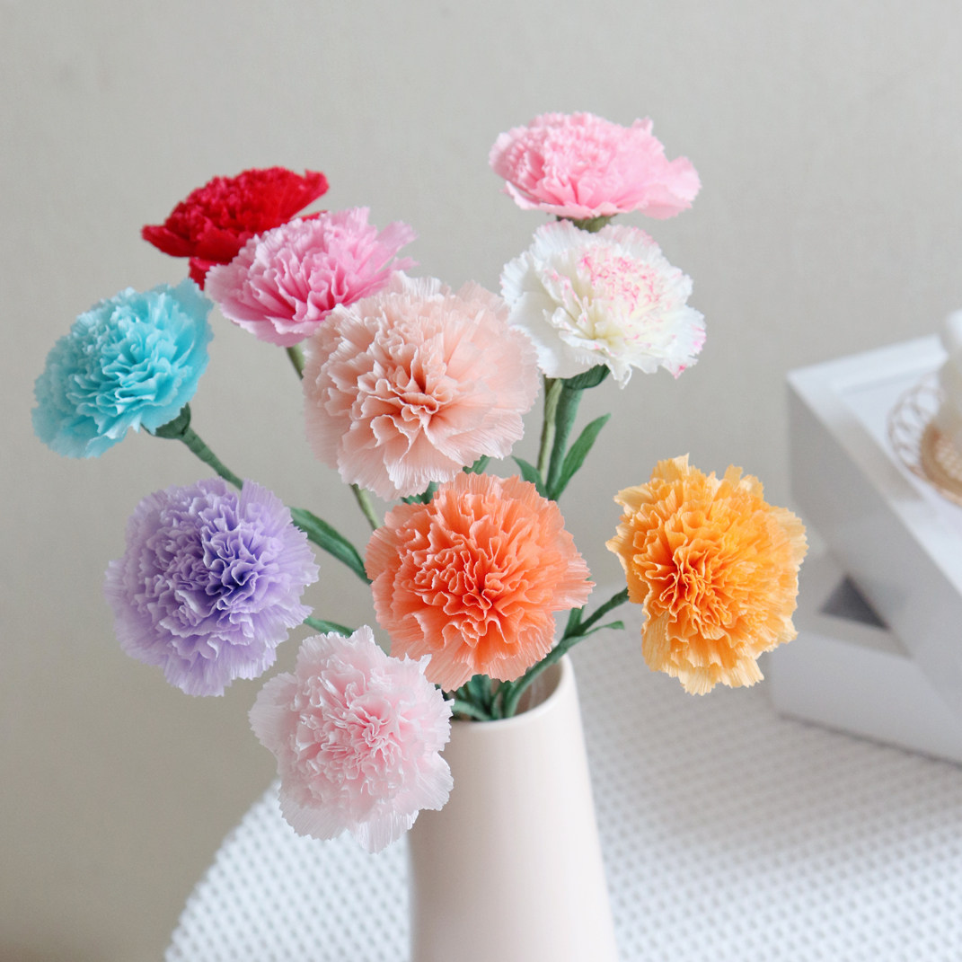 花心思纸艺手工花束diy材料包折纸花创意手工制作母亲教师节礼物