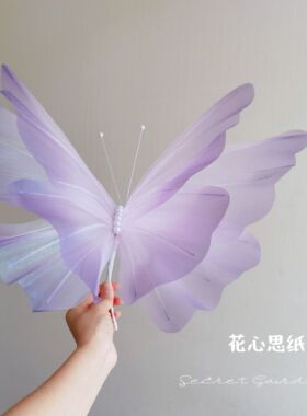 成品蝴蝶仿真花手工diy仿真花艺套装仿真花摆件装饰品
