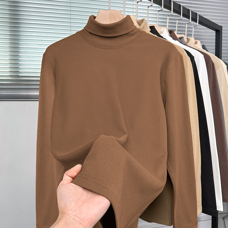 热感双面绒长袖T恤蓄热持久保暖