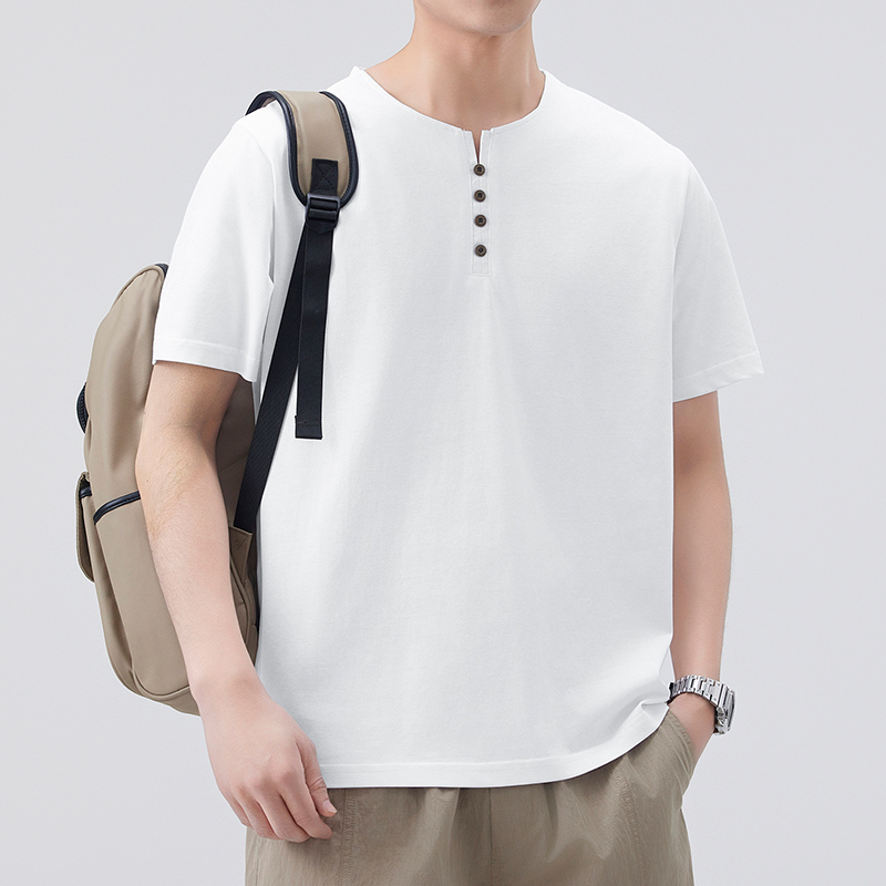 品质面料柔软亲肤短袖T恤