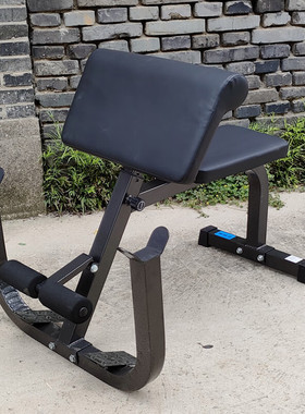 SZWILK肱二头肌训练器杠铃架健身器材罗马椅罗马凳牧师凳训练椅