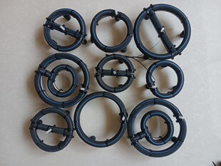 10mm加粗底架小鱼缸氧气圈纳米爆气盘增氧器气泡盘氧气盘