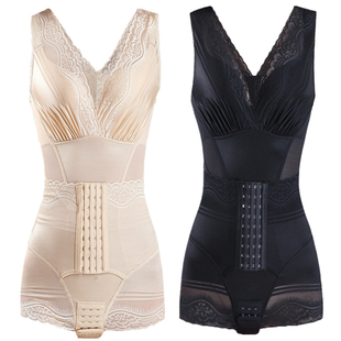 美容院产后塑形体雕排扣加强版 能量石塑身衣收胃收腹神器收肚子