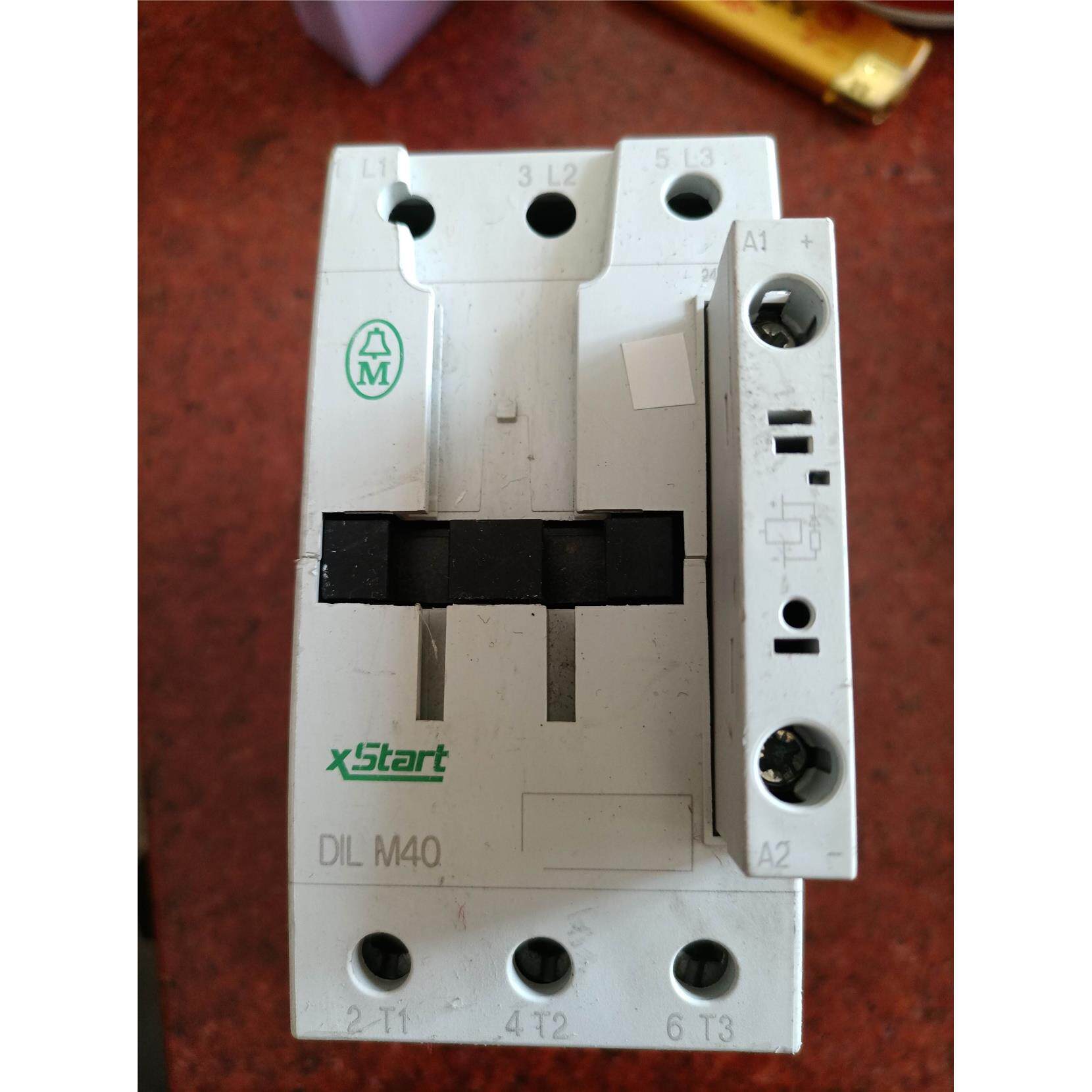 询价moeller/金钟穆勒dil m40直流低压接触器电磁继电器24-27vdc