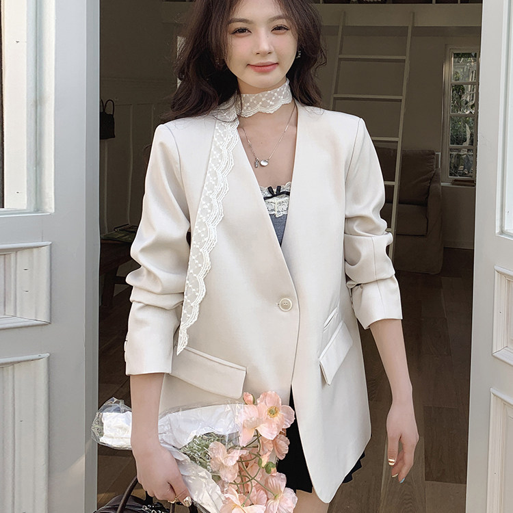 2025年春装小西装外套女小个子矮个子风衣