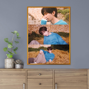 成毅赴山海周边铝合金相框摆台海报照片挂画写真摆件装饰画礼物