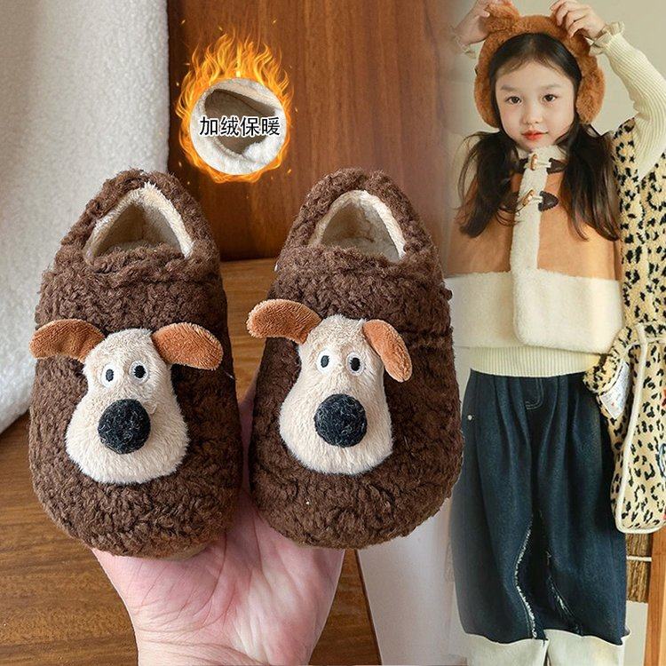 儿童可爱卡通毛毛鞋加绒软底豆豆鞋2025冬季男女童保暖二棉鞋子潮,童鞋/婴儿鞋/亲子鞋,棉鞋,淘宝优惠券,粉丝福利购,淘宝优惠卷