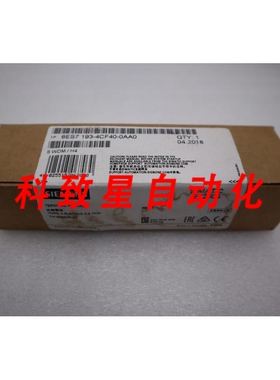 工业配件SEAL 6ES7193-4CF40-0AA0 6ES71934CF400AA0 端子模块 G7