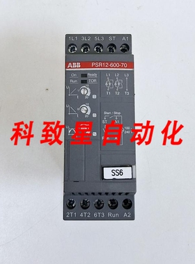 工业配件PSR12-600-70/1SFA896106R7000 软启动器 12A