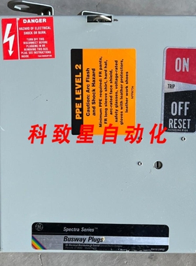 工业配件GE SERIES SB35HEDG 50A 600V 3PH BREAKER TYPE BUS PLU