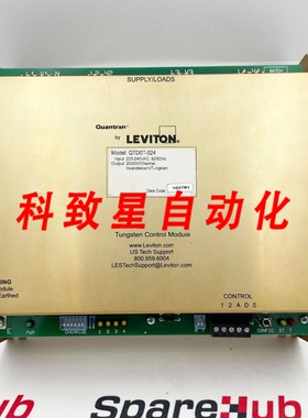 工业配件004-QTD0T-24 QUANTRAN 负载控制四路 2KW 钨丝灯 QTD0T-