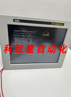 工业配件ESA ET5800LX20010 序列号:07-395-00008 版本:2.3 ET 58