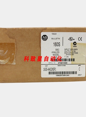 工业配件160S-AA02NSF1智能速度控制器20030VAC040HZ 0.37KW(