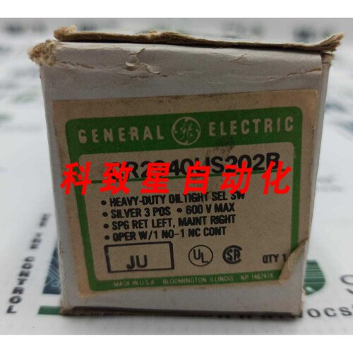 工业配件CR2940US202BGE选择开关 SL编号 580847