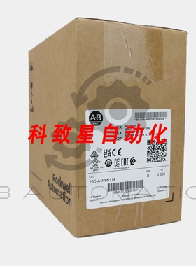 工业配件25C-A4P8N114 POWERFLEX 527 VFD驱动器输入:1X 20040V