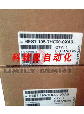 工业配件6ES7195-7HC00-0XA0 ET200M模块用DP总线