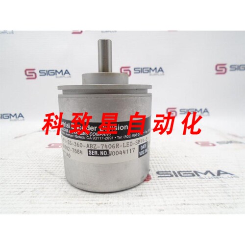 工业配件BEI SENSORS H25E-F1-SS60-ABZ-7406R-LED-SM14-S 编码器
