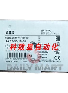 工业配件AX320-10-80 接触器 220/30V 50Hz 230/40V 60Hz 15kW-40