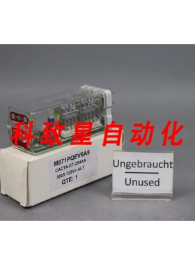 工业配件MTI CACTA-ET-Z04AA 定时继电器 M871PQEV6A5 300S 125V=