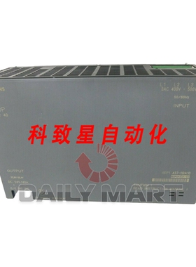 工业配件6EP1437BA10 电源模块