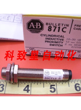 工业配件871C-P2CT12 SER A 接近传感器开关REV B SD 2MM 100VDC