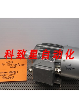 工业配件WEG 0D 734 TD1/625 电机 2844710 230/400V 0.37KW W/