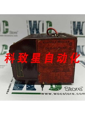 工业配件DIL0-52/61-NA 接触器600 V AC 大 20 AMPS 580052