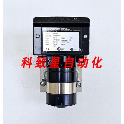 工业配件D461V XTM 压力开关 15A 125/250VAC 100PSID