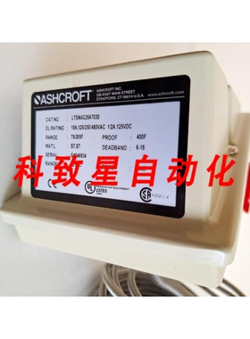 工业配件LTSN4G25A7030 温度开关范围 75-205F 15A 125-250 480VA
