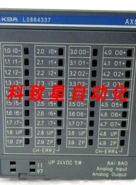 工业配件1SAP250000R3001 AX522 模拟输入输出模块 KBA L0864337