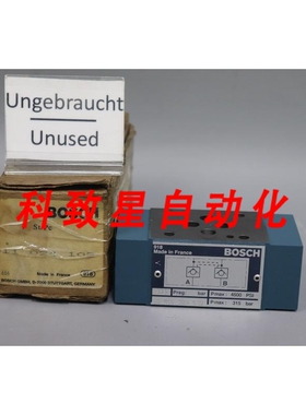 工业配件0 811 024 102 流量控制器 0811024102 315BAR 4500PSI U