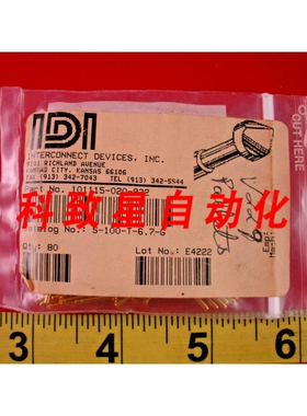 工业配件IDI 101115-020-922 批量 (80) 探头S-100-T-6.7-G 凿子