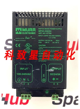 工业配件MPS3-230/24 开关电源