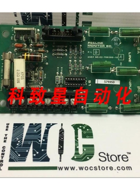 工业配件02-766380-10 REV A ABC/4.75AMPS LINE MINITOR BOAR