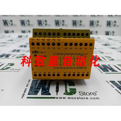 工业配件PZE 9 8N/0 1N/C/77415 安全继电器24VDC 580300