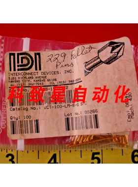 工业配件IDI 101023-157-922 LOT OF (88) 探头ICT-100-LM-8-GS/