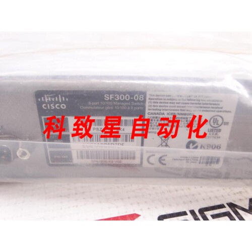 工业配件SRW208-K9-NA (SF300-08) 以太网交换机