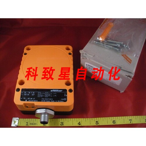 工业配件EFECTOR ID8505 电感式接近传感器IDE3060FPKG/US100DPS