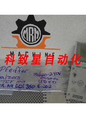 工业配件S TCF 102 VENT CONTROL NR.PM C01 350 E 110/22040V 50
