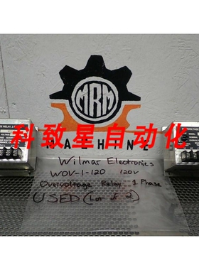 工业配件WILMAR WOV-1-120 120V 过压继电器 1 相