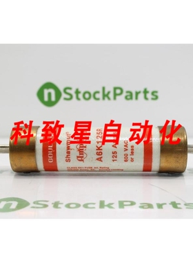工业配件A6K125R NSNB-CLASS RK1 保险丝 125 AMPS 600 VOLTS (KV