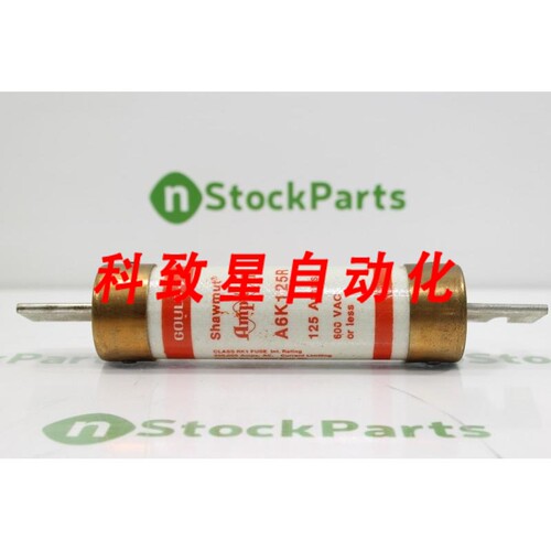工业配件A6K125R NSNB-CLASS RK1 保险丝 125 AMPS 600 VOLTS (KV