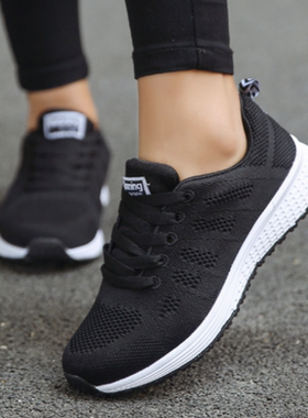 Gym Shoes Women Fashion for Walking plus size Sneakers White