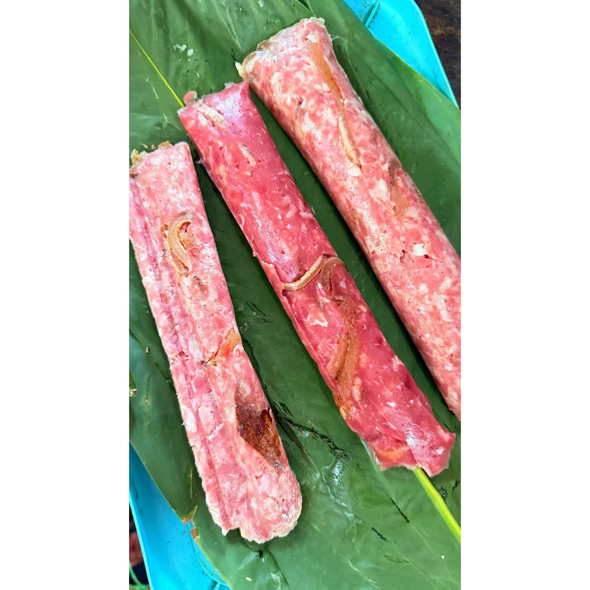 云南特产临沧耿马孟定叶子酸肉腌猪肉腌肉酸面肉傣族酸肉小吃傣味