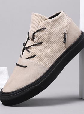 帕达索冬季新款潮流高帮日系休闲鞋FMC91023 AYL-PB91023