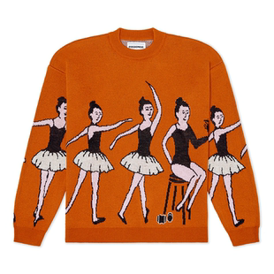 意大利设计师品牌 Mer Ballet Jumper Pas 芭蕾舞者毛衣