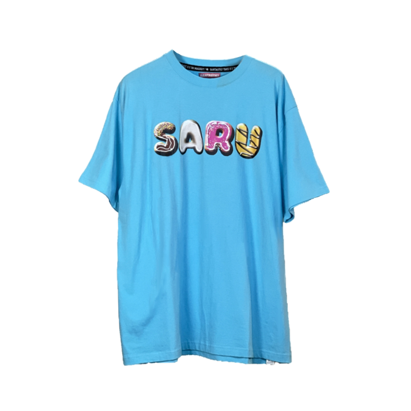 日本设计师品牌短袖santastic井上三太潮牌绝版t恤夏情侣同款