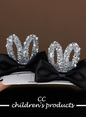 韩版过新年儿童时尚发卡头饰发饰发夹生日周岁蝴蝶结头花宝宝发卡