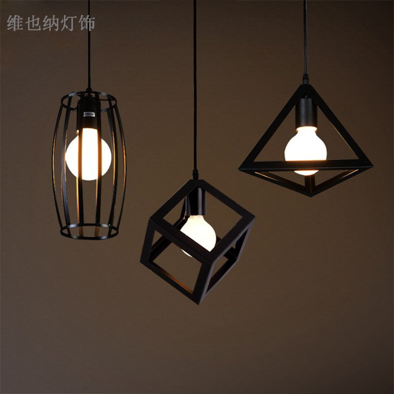 ÃÀʽ¼òÔ¼loft¸´¹Å¹¤Òµ·çµ¥Í·ÌúÒÕ¼¸ºÎÄñÁýÎ÷²ÍÌü¾Æ°Ę́¿§·ÈÌüµõµÆ