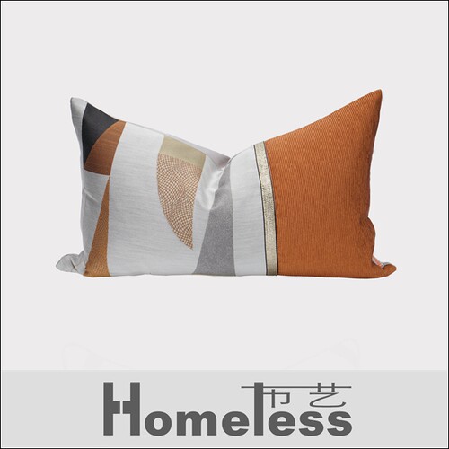 homeless样板房间软装布艺靠垫